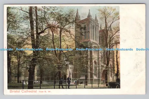 R808562 Kathedrale von Bristol. Von N. W. Bildbriefpapier. London. Autochrom. P