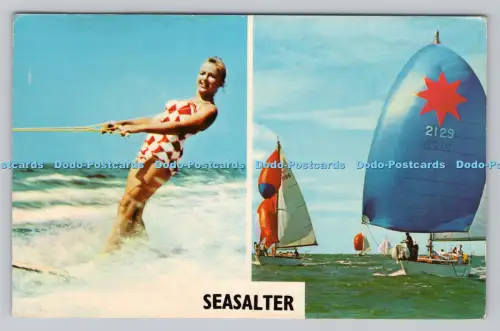 R806840 Seasalter. Surfen. Gedruckt in Großbritannien. Multi View