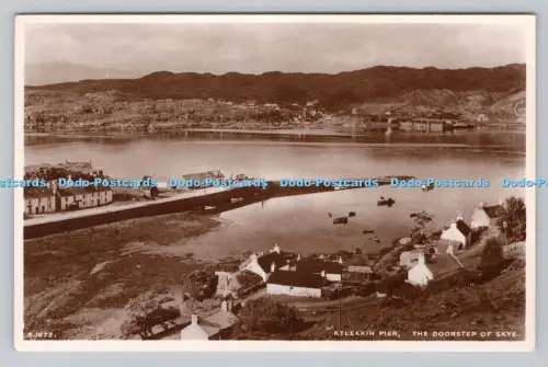 R806852 Kyleakin Pier. Die Haustür von Skye. J. B. Weiß. Dundee. RP
