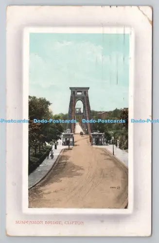 R805278 Clifton. Hängebrücke. Valentine Serie