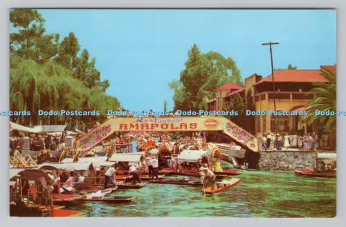 R810654 Mexiko. D. F. Der Xochimilco-See. Fema