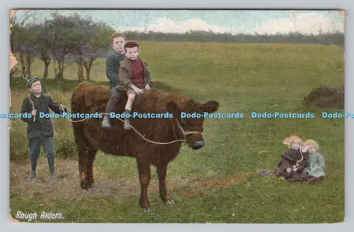 R806873 Rough Riders. Kuh. Kinder. J. W. B. London. Handelsserie. Nr. 313