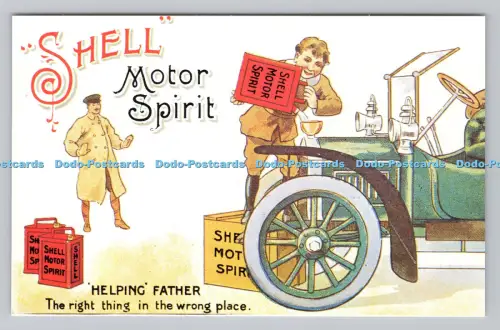 R810659 Shell Motor Spirit. Vater helfen