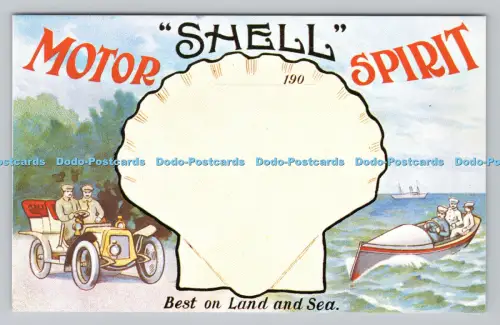 R810660 Shell Motor Spirit. Am besten zu Land und zu Wasser