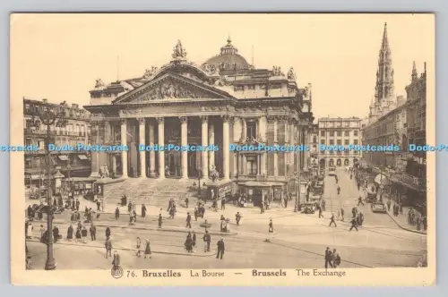 R808620 Bruxelles. La Bourse. Albert. A. Dohmen