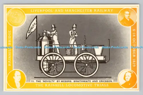 R810685 Die Neuheit der Herren Braithwaite und Ericsson. Liverpool und Mancheste