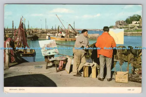 R806903 Brixham. Devon. Jarrold. Norwich. England. RP