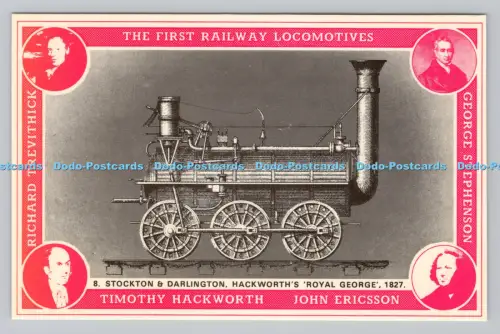 R810688 Stockton und Darlington. Hackworth Royal George. Die erste Eisenbahnlok
