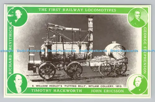 R810690 William Hedley Puffing Billy. Zeche Wylam. Die erste Eisenbahnlokomotive
