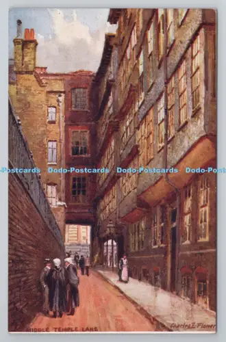 R805326 Middle Temple Lane. stecken. Gasthäuser von Hof und Kanzlei. Serie. 1537. Char