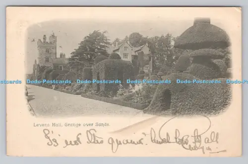 R806911 Grange Over Sands. Levens Hall. Serie Frith. PM. Carnforth. 1902