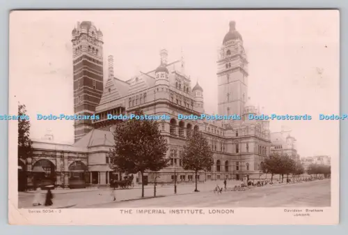 R808636 London. Das Kaiserliche Institut. Davidson Brothers. Echtfoto Serie
