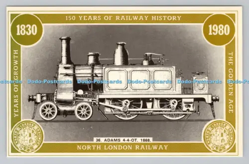 R810697 Adams 4. 4. OT. 150 Jahre Eisenbahngeschichte. North London Railway. Brücke