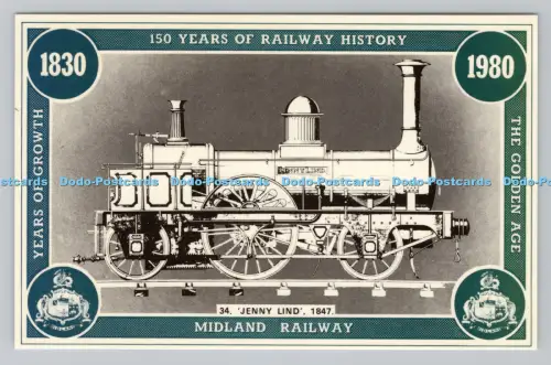 R810699 Jenny Lind. 150 Jahre Eisenbahngeschichte. Midland Railway. Bridgnorth Sa