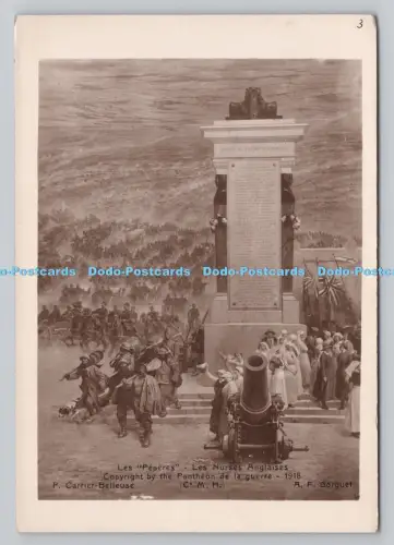 R808639 Les Peperes. Les Nurses Anglaises. Das Pantheon de la Guerre. P. Träger