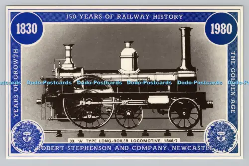 Langkessellokomotive Typ R810700 A. 150 Jahre Eisenbahngeschichte. Robert Step