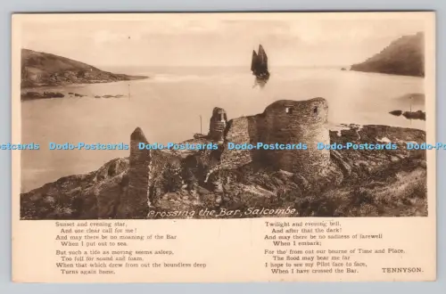 R808647 Salcombe. Überqueren der Stange. F. Frith. Reigate. Nr. 38500A