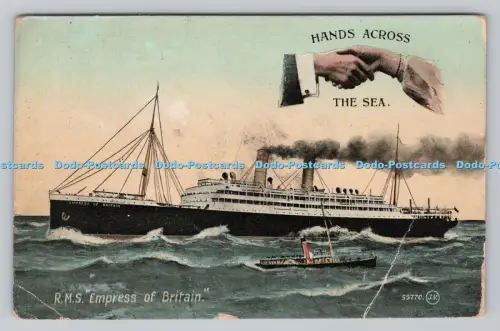 R806925 R.M.S. Empress of Britain. C. W. Hunt. Liverpool