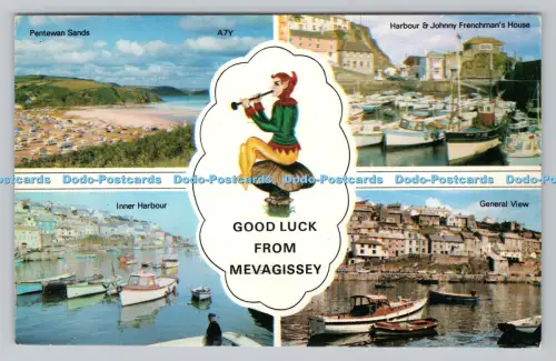 R806935 Viel Glück von Mevagissey. Innenhafen. Harvey Barton. Bristol. Multi