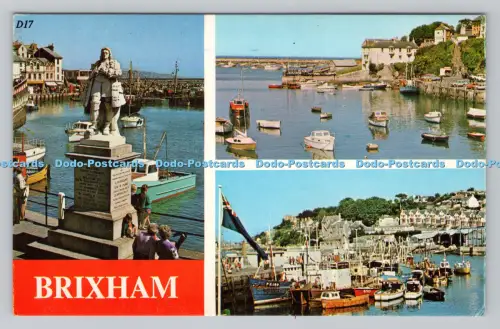 R806939 Brixham. Ashton Reed. Europa Karten. Multi View