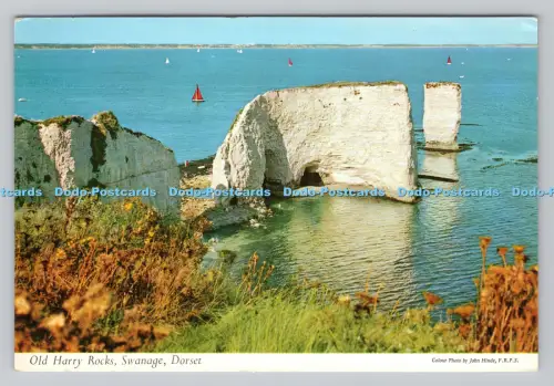 R806942 Swanage. Dorset. Old Harry Rocks. John Hinde. Donner und Clayden. Deard
