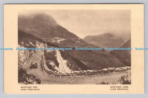 R808667 Montagu Pass. Cape Province. Postkarte