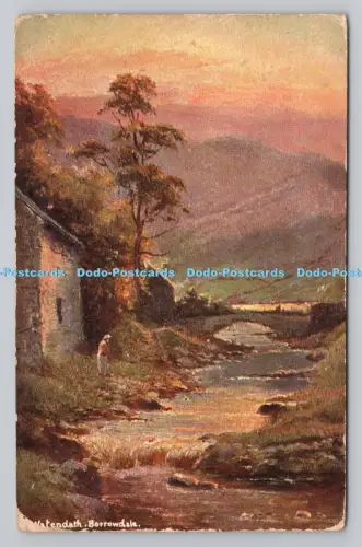 R806951 Borrowdale. S. Hildesheimer. London. Manchester. Serie English Lakes. N
