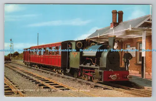 R805370 Tal y Llyn Railway. Edward Thomas am Bahnhof Town. J. Salmon. Sevenoaks.