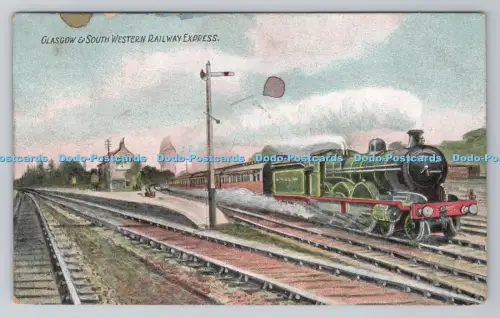 R805371 Glasgow und South Western Railway Express. J. W. B. London. Commercial S