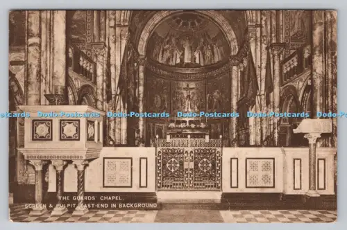 R806954 The Guards Chapel. Bildschirm und Kanzel East End im Hintergrund. stecken. Foto