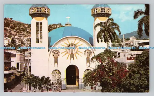 R810792 Acapulco. Mexiko. Die Kathedrale am Alvarez-Platz. Impresos Turisticos