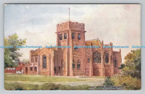 R808733 Anschluss Sonnenlicht. Christuskirche. Hebelbrüder