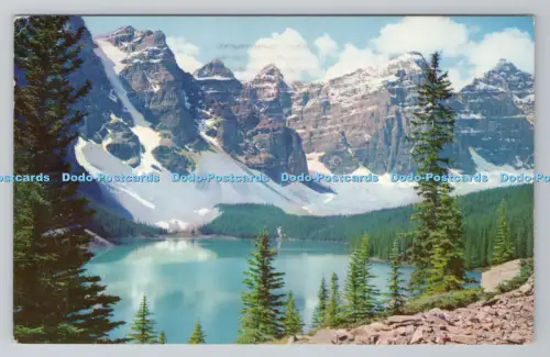 R805431 Kanadische Rocky Mountains. Banff Nationalpark. Moränensee im Tal der