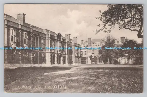 R808740 Oxford. Somerville College. Davis. Maismarkt. 1905