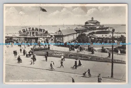 R808741 Gt. Yarmouth. Britannia Pier. Woolstone Bros. London. Die Milton Serie