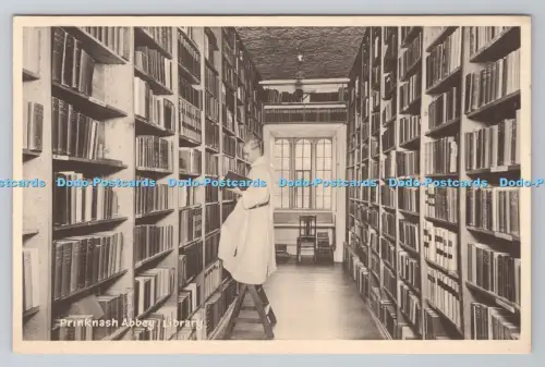R805441 Prinknash Abbey Library. Lofthouse Crosbie. Hampton. Middx