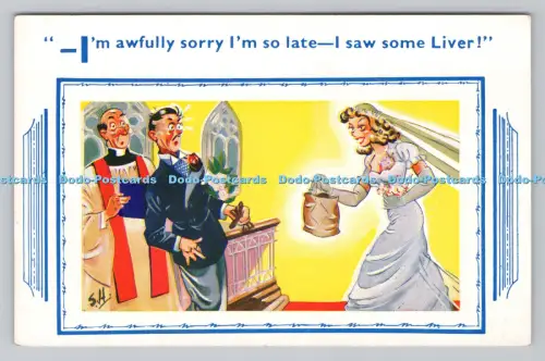 R807029 Es tut mir schrecklich leid, dass ich so spät bin. Ich habe etwas Leber gesehen. H.B. Gesamte britische Pr