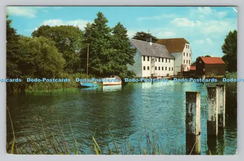 R810817 Hambleden. Die Mühle und die Themse. Fotopräzision. St. Ives. Jagd