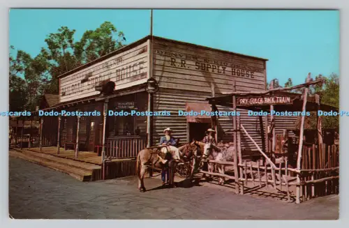 R810820 California. Dry Gulch Pack Train. Knott Berry Farm und Ghost Town. Buena