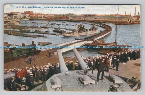 R808761 Südsee-Ansicht von Hard vom Schlachtschiff. Photochrom. London. Tunbridge Wel