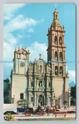 R810827 Monterrey. N.L. Mexico. Typische Kutsche vor dem Dom. Del