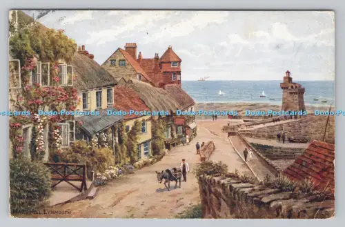 R808767 Lynmouth. Mars Hill. J. Salmon. Sevenoaks. PM. Worcester District. 1992