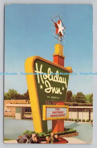 R807045 Holiday Inn. Dyersburg. Tenn. Curteichcolor. 1967