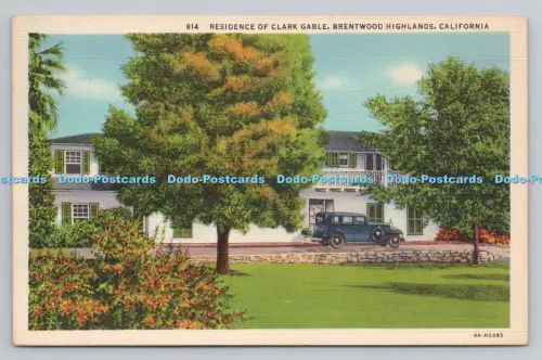 R807046 California. Residenz von Clark Gable. Brentwood Highlands. Western Publi