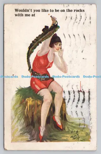 R807052 Möchtest du nicht mit mir auf den Felsen sein. Inter Art. London. Comi