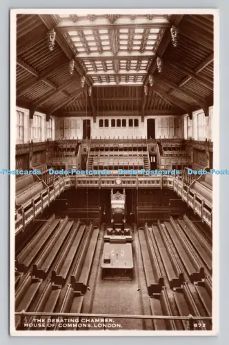 R807055 London. Unterhaus. Die Debattierkammer. RP