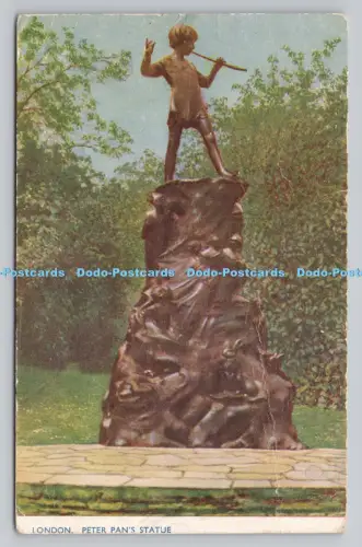 R807056 London. Peter Pan Statue. Photochrom. Tunbridge Wells. Kent