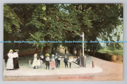 R805480 Falmouth. Der Seilgang. E.S. 1907