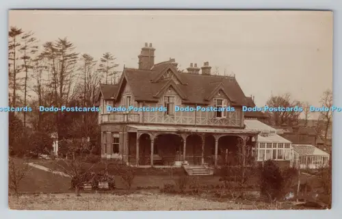 R805483 unbekanntes Zuhause. Postkarte