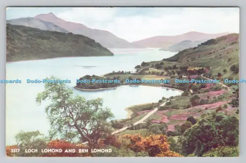 R808786 Loch Lomond und Ben Lomond. J. B. Weiß. Dundee